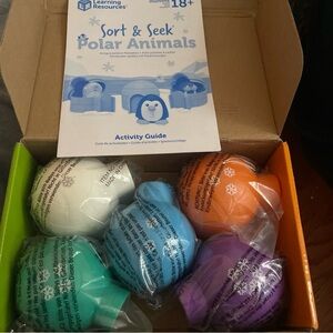 Learning Resources Sort & Seek Polar Animals, Toddler Activities,...
